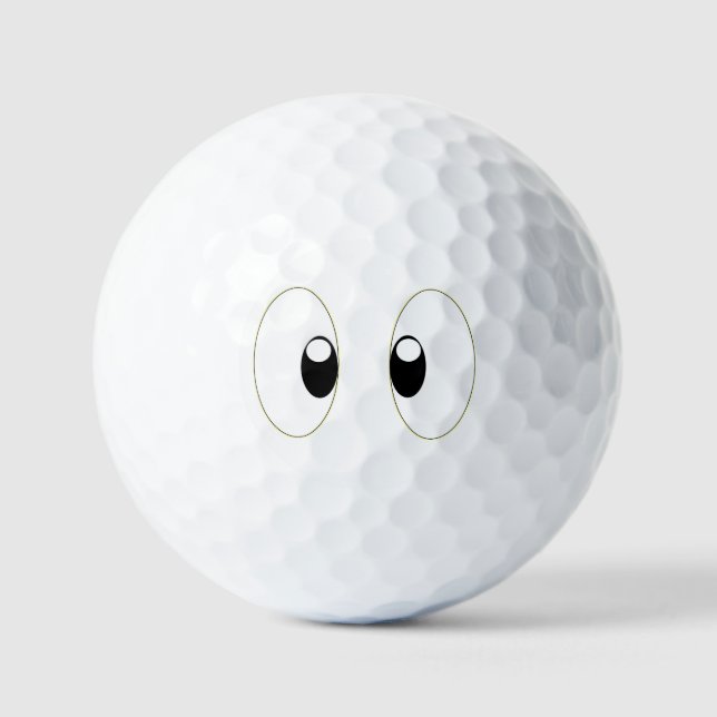 CARTOON EYES GOLF BALLS (Front)