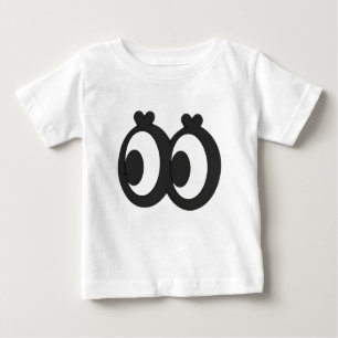 Cartoon Eyes Peek-A-Boo T-Shirt