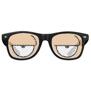 Cartoon Eyes Sleepy Skin Medium Sunglasses