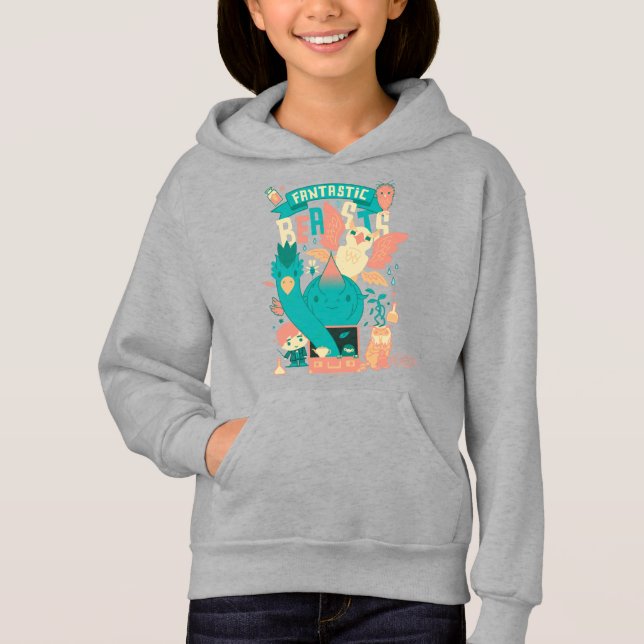 Cartoon Fantastic Beasts With Newt Scamander (Front)