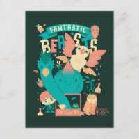 Cartoon Fantastic Beasts With Newt Scamander