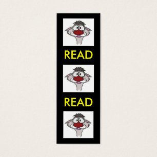 Cartoon Ferret Bookmark