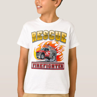 Cartoon firetruck T-Shirt