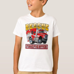 Cartoon firetruck T-Shirt