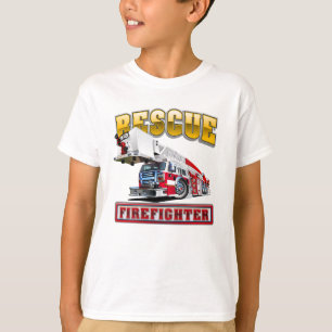 Cartoon firetruck T-Shirt