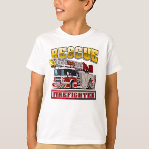 Cartoon firetruck T-Shirt