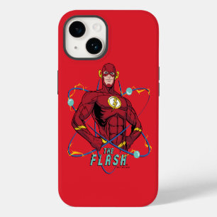 Cartoon Flash Atomic Graphic iPhone 14 Case