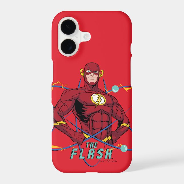 Cartoon Flash Atomic Graphic Samsung Galaxy S21 Case (Back)