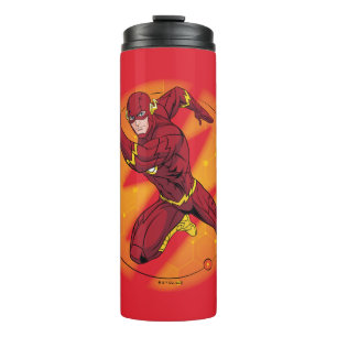 Cartoon Flash Laboratory Running Graphic Thermal Tumbler