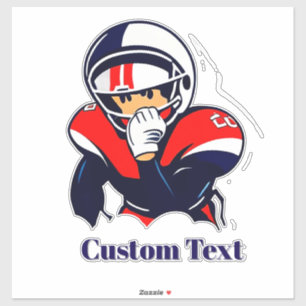 Cartoon Football Player