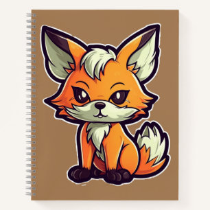 CARTOON FOX NOTEBOOK