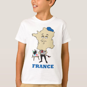 Cartoon France T-Shirt
