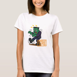 Cartoon Frankenstein – Approved by Halloween T-Shirt