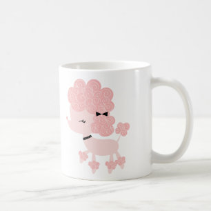 Cartoon French Poodle Coffee Mug