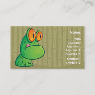 Cartoon Frog Business Crad Business Card