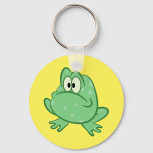 Cartoon Frog Key Ring