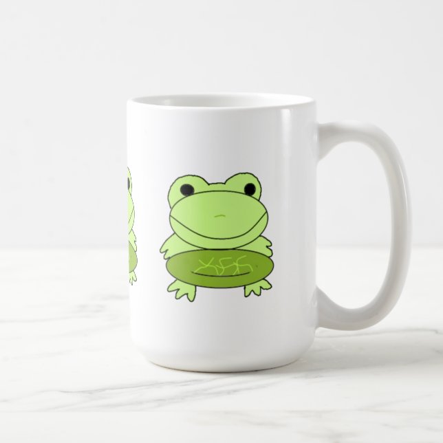 Cartoon Frogs Coffee Mug (Right)