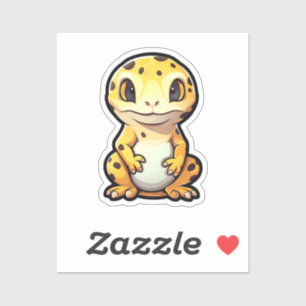 Cartoon gecko