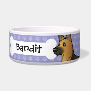 Cartoon German Shepherd