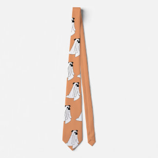 Cartoon Ghost Dog Halloween IPhone Case Tie