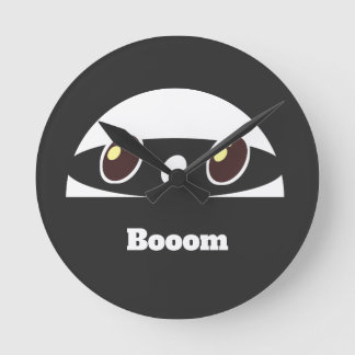 cartoon gift round clock