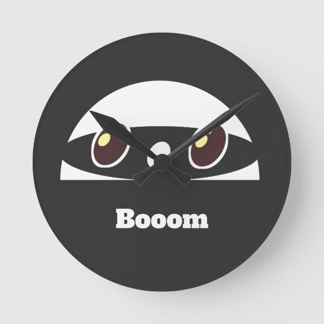 cartoon gift round clock (Front)