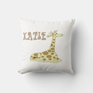 Cartoon Giraffe Cushion
