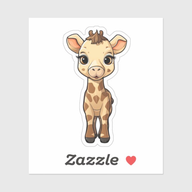 Cartoon giraffe illustration (Sheet)