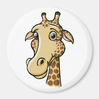 Cartoon Giraffe Magnet
