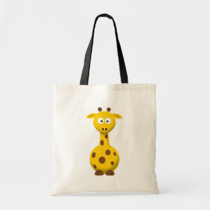 Cartoon Giraffe Tote Bag