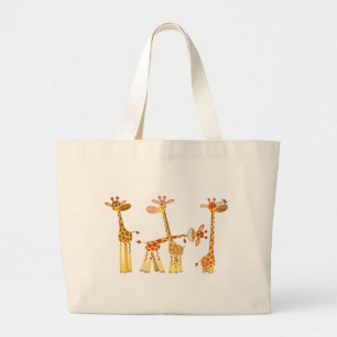 Cartoon Giraffes: The Herd bag