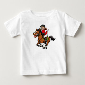 Cartoon Girl Rider T-Shirt