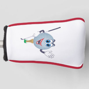 Cartoon Golf Ball Head Cover