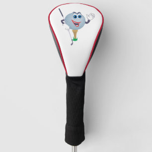Cartoon Golf Ball Head Cover