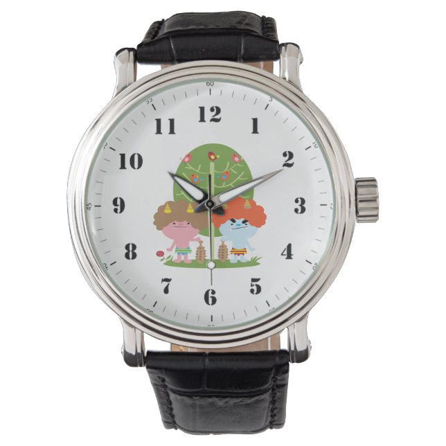 Cartoon good friends watch (Front)