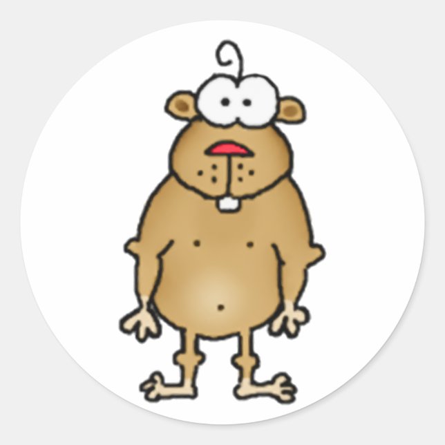 Cartoon Gopher Stickers (Front)