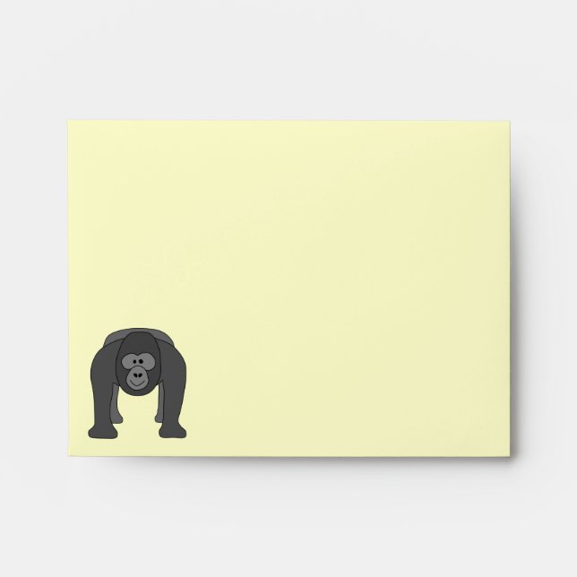 Cartoon Gorilla Envelopes (Front)