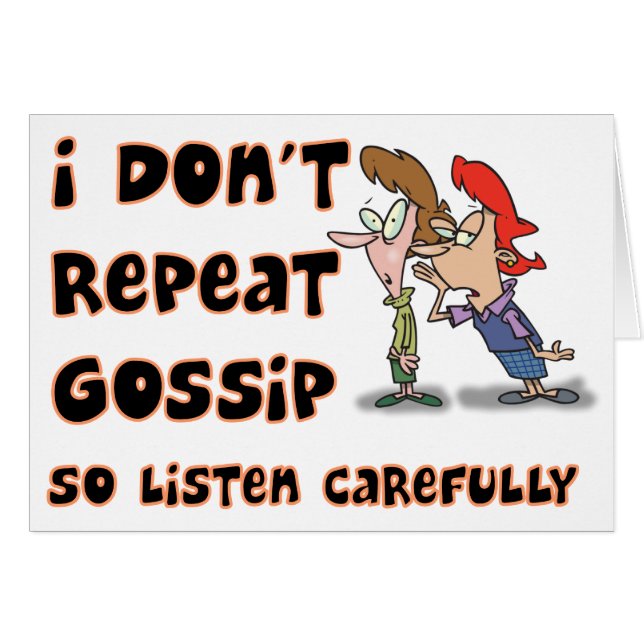 Cartoon Gossip (Front Horizontal)