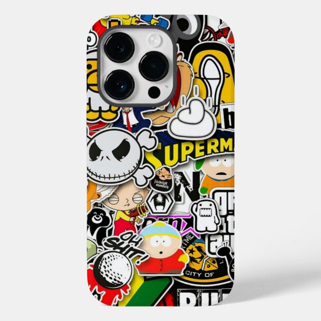 Cartoon graffiti  Case-Mate iPhone case (Back)