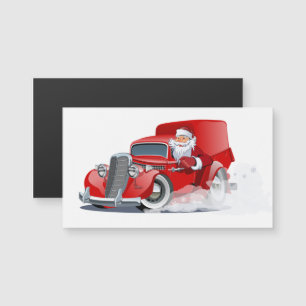 Cartoon greeting Christmas card