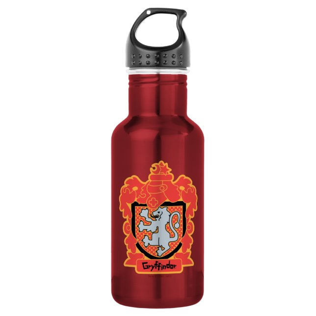 Cartoon Gryffindor Crest 532 Ml Water Bottle (Front)