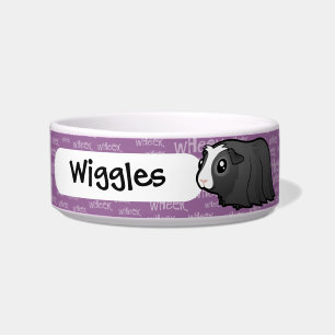 Cartoon Guinea Pig (long hair) Bowl