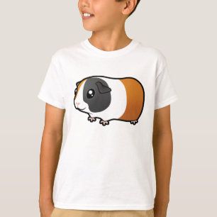 Cartoon Guinea Pig (smooth hair) T-Shirt