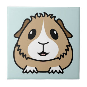Cartoon Guinea Pig Tile