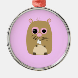 Cartoon Hamster Ornament