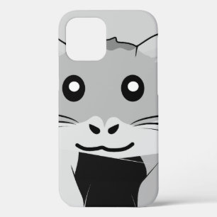 Cartoon Hamster Scarfed Joy iPhone 12 Pro Case