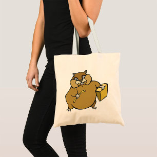 Cartoon Hamster Tote Bag