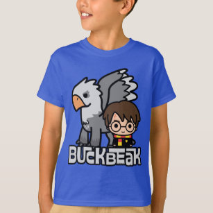 Cartoon Harry Potter and Buckbeak T-Shirt