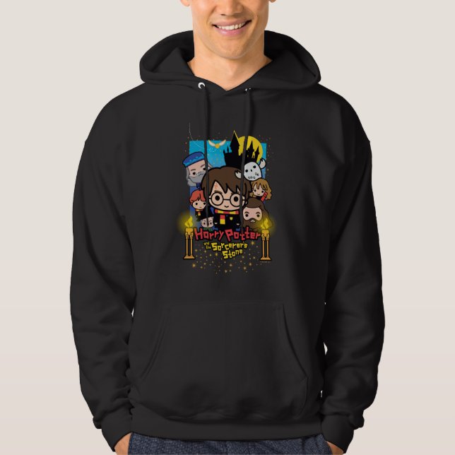 Cartoon Harry Potter and the Sorcerer's Stone Hoodie (Front)