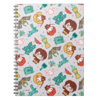 Cartoon HARRY POTTER™ Creatures & Spells Pattern